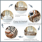MYSKY HOME Couch Cover for Dogs, Washable Couch Covers, Sofa Covers for - Image 8