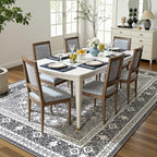 Lofus 5x7 Area Rugs for Living Room, Machine Washable Non-Slip Area Rug - Image 3