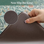 KIMODE Kitchen Mats for Floor Anti Fatigue, Blue Green Kitchen Floor Mats