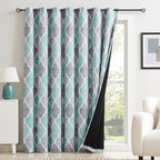 Beauoop 100% Blackout Curtains 96 Inches Long - Image 2