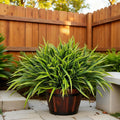 12 Bundles Artificial Greenery Outdoor Shrubs Faux Plants Fake Grasses