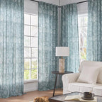 jinchan Linen Floral Curtains for Living Room, 84 Inch Length Curtains - Image 2