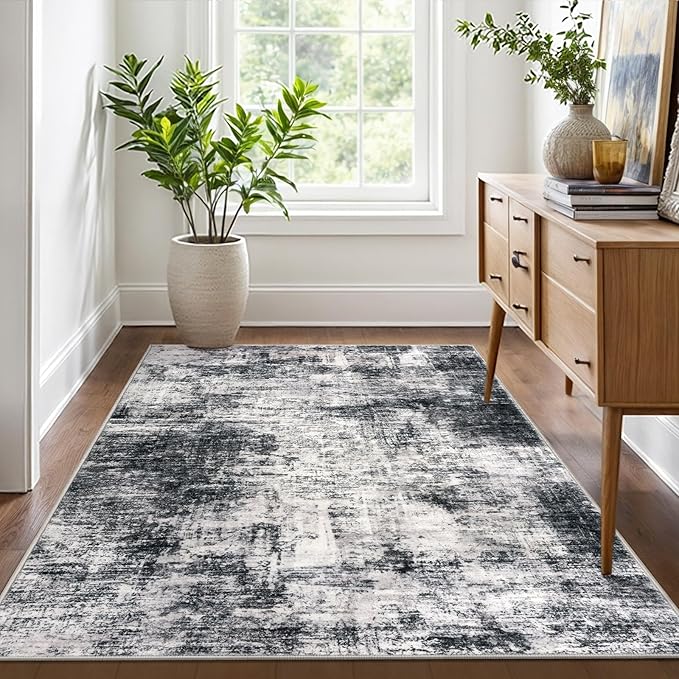 IOHOUZE Abstract Area Rug 4x6 Ft Washable Rugs - Image 8
