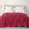 Exclusivo Mezcla Plush Fuzzy Fleece Bed Blanket Twin Size, Super Soft, Fluffy by ExclusivoMezcla