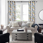 Topfinel Kitchen Curtains 45 Inch Length White Vintage Blackout Curtains - Image 5