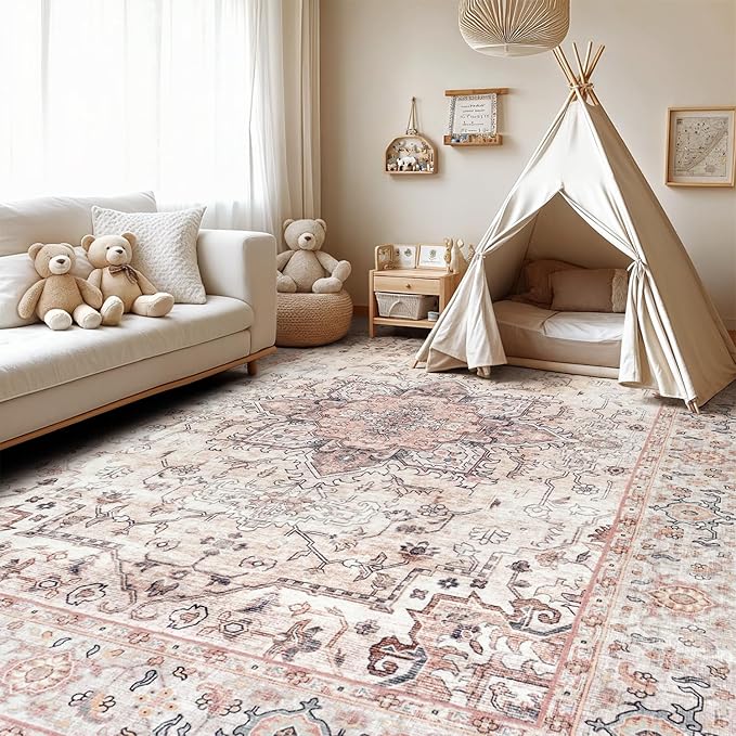 Lofus 3x5 Area Rugs for Living Room, Washable Area Rug, Rugs for Bedroom - Image 2