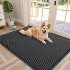 OLANLY Front Door Mat Indoor Outdoor Entrance, Waterproof Heavy Duty Doormat by OLANLY