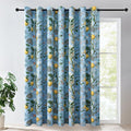 Topfinel Sliding Door Patio Floral Curtains & Drapes by Topfinel