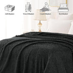 Whale Flotilla Extra Large Fuzzy Fleece Throw Blanket - Image 5