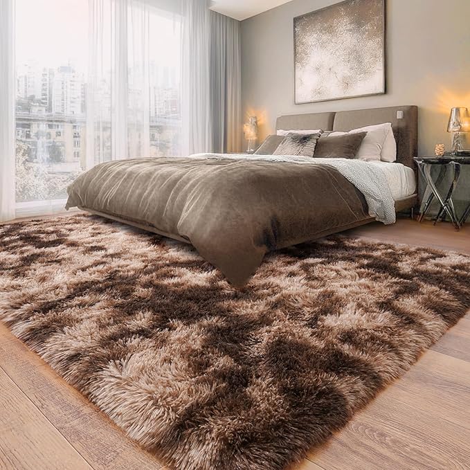 Rugs for Living Room 9x12, Soft Shaggy Modern Shag Area Rug for Bedroom - Image 6