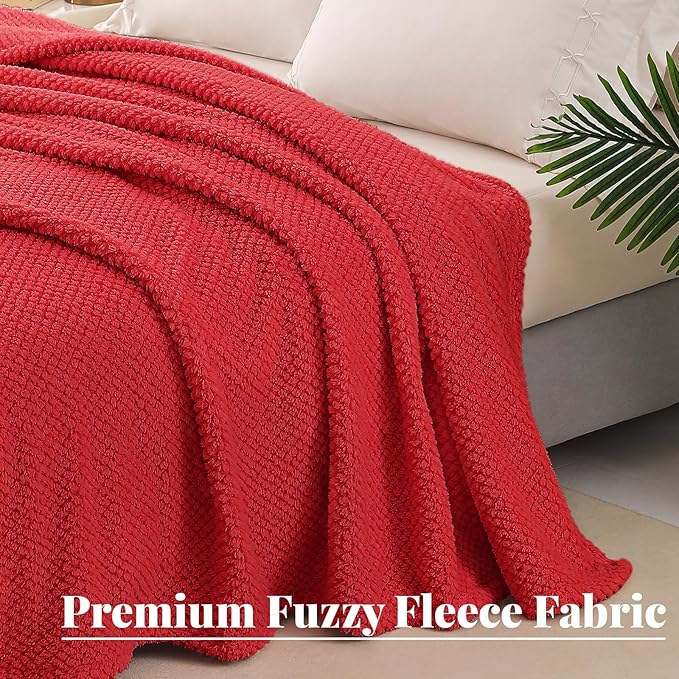 Whale Flotilla Extra Large Fuzzy Fleece Throw Blanket - Image 2