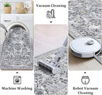Yamaziot Washable Runner Rug 2x6 – Non Slip Boho Floral Hallway Runner Rug - Image 5