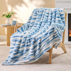 BEDELITE Twin Blanket for Couch & Bed, 300GSM Soft & Warm Fleece Blanket - Image 6