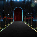 HOMBYS 450 GSM Extra Thick 3x10 ft Black Carpet Runner for Partys & Events, Heavy-Duty Felt Aisle Runway Rug for Steps, Prom Proposal & Wedding Ceremony Decorations, Hollywood Oscars for VIP Awards