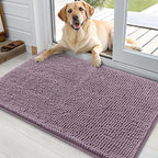 OLANLY Dog Door Mat for Muddy Paws 35x24, Absorbs Moisture and Dirt, Absorbent by OLANLY