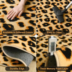 Amearea Soft Leopard Runner Rugs - Image 5