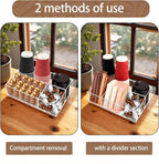 Coffee Bar Accessories, Acrylic Coffee Station Organizer Storage Box