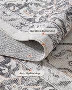 AMADA HOMEFURNISHING 6x9 Area Rugs, Vintage Rugs - Image 6