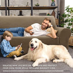 ZNSAYOTX Stretch Oversized Couch Cover Universal Sofa Covers - Image 2