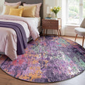 Washable Area Rugs 8ft Non-Slip Modern Abstract Soft by RELEANY