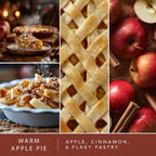 Scentsationals Warm Apple Pie Scented Fall Wax Melts 10oz (24 Cubes)