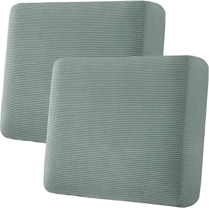 H.VERSAILTEX Super Stretch Individual Seat Cushion Covers Sofa Covers Couch by HVERSAILTEX