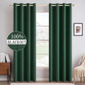MIULEE 100% Blackout Linen Curtains by MIULEE