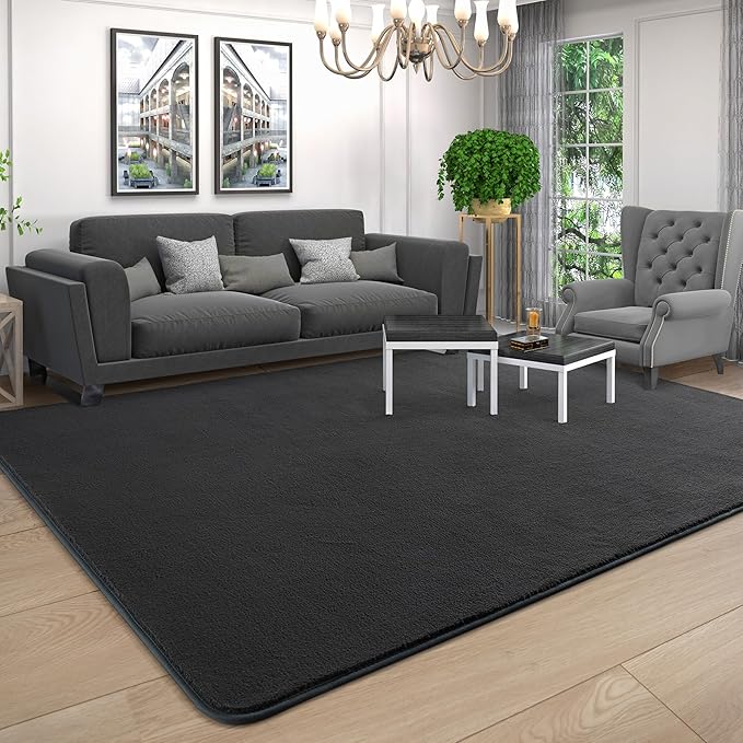 AROGAN Modern Shag Area Rug for Bedroom, 4x6 Feet Washable Rugs for Living Room - Image 5