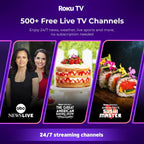 ELEPHAS Roku TV Smart Projector with Wi-Fi and Bluetooth