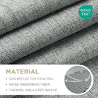 Joydeco Blackout Curtains for Bedroom - Image 2
