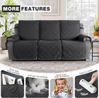 TAOCOCO 100% Waterproof Recliner Sofa Cover, Non Slip Split Couch Covers - Image 6