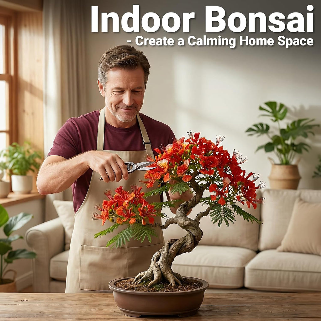 Bonsai Tree Starter Kit for Beginners 5 Unique Indoor Plants