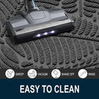 Colorxy Waterproof Doormat, Sturdy Natural Rubber Front Indoor Mat, Non Slip - Image 5