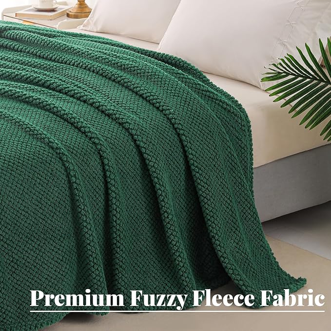 Whale Flotilla Extra Large Fuzzy Fleece Throw Blanket - Image 2