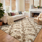 6x9 Ft Large Shag Rugs for Living Room Decor, Tie-Dyed Ultra Soft Fluffy Furry by Cuzwlovita