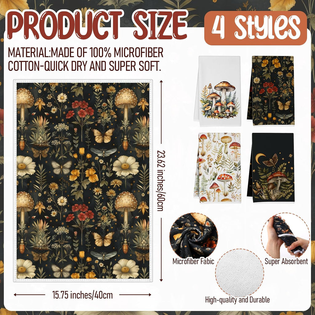 10 Pcs Mushrooms Kitchen Supply Gift