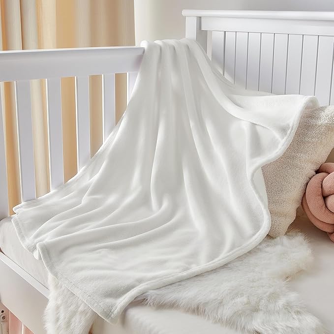 BEDELITE Baby Blankets for Boys and Girls 30" x 40", Soft Cozy Fuzzy Fleece - Image 2