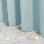 NICETOWN Sky Blue Curtains for Kids Room - Image 6
