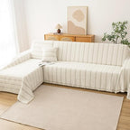 Boho Sofa Covers for 3 Cushion Couch, Chenille Sofa Slipcover for Pets Washable - Image 5
