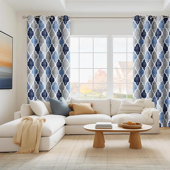 Beauoop 100% Blackout Curtains 72 Inches Long 2 Panels - Image 6