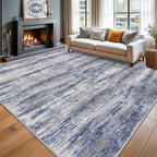 KOZYFLY Area Rugs 9x12 Living Room Modern Ombre Washable Thin Rug Large Rugs by KOZYFLY