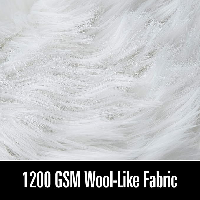 LOCHAS Soft Fluffy Faux Fur Rugs - Image 7