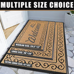 Yimobra Welcome Mat Outdoor Indoor, Waterproof Heavy Duty Front Door Mat - Image 6