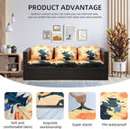 Outdoor Cushion Covers Set, Replacement - Image 3