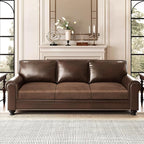 Leather Look Couch Cushion Covers Sofa Seat Slipcovers Sets Couches Furniture - Image 2