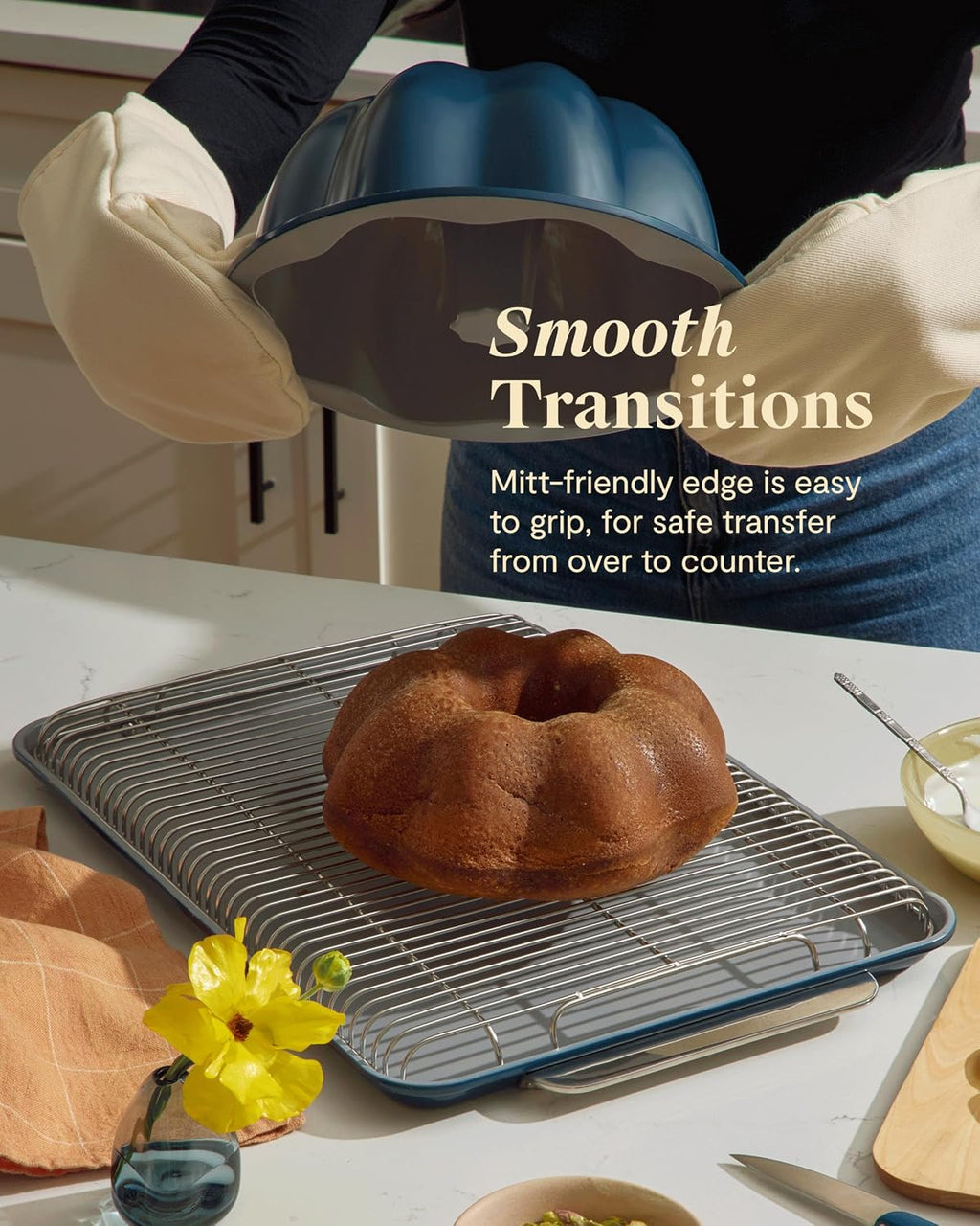 Caraway Non-Stick Fluted Cake Pan