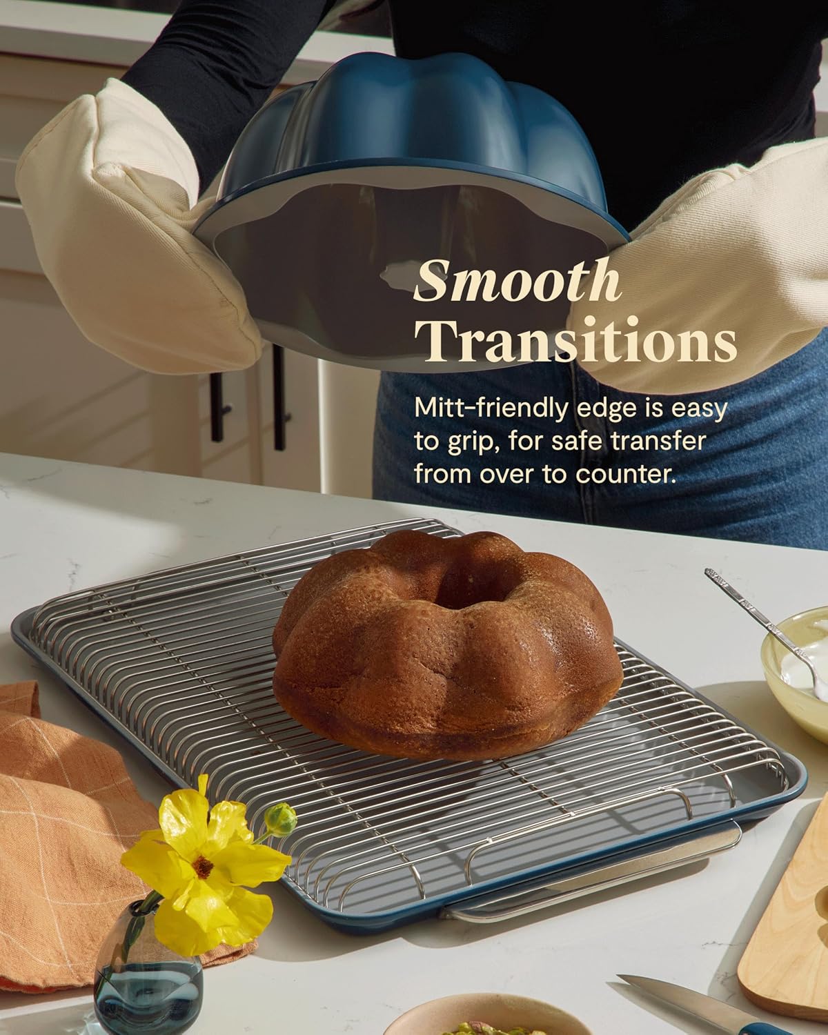 Caraway Non-Stick Fluted Cake Pan