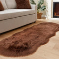 EasyJoy Ultra Soft Fluffy Shaggy Area Rug Faux Fur Rug Chair Cover Seat Pad by EasyJoy
