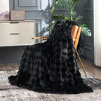 Cozy Bliss Faux Fur Throw Blanket by CozyBliss