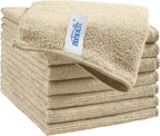 HOMEXCEL 50PK Microfiber Cleaning Cloth, Cleaning Rag for Home, 11.5x11.5in